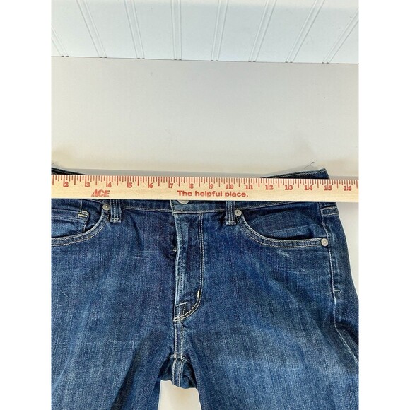Citizens Of Humanity Jeans Women's Sz 30 Blue Amber Stretch Button Zip Boot Cut - Picture 9 of 13